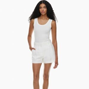 Aritzia Effortless Linen Shorts